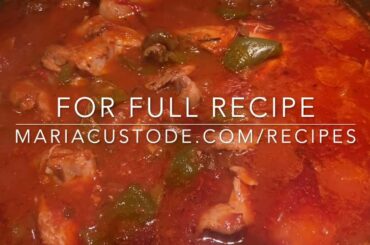 Chicken Cacciatore