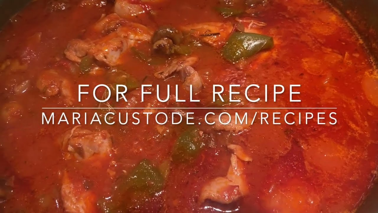 Chicken Cacciatore Chicken Cacciatore
