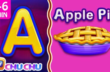 Food Alphabets ABC Phonics Song & Many More Nursery Rhymes & Kids Songs | ChuChu TV