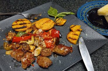 Ratatouille with Polenta and Sindoni's Italian Sausage