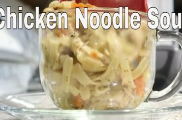 Chicken Noodle Soup  How to make a Rich Broth Flavored with Soffritto