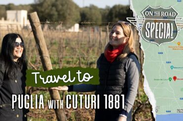 Travel Italy: TEASER Masseria Cuturi winery (On the Road w/ Stevie Kim) Puglia, Southern Italy