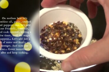 Campania part 3 of 4 - Second Course - Sasicc' e Friariell' - Sausages with fried Broccoli Rabe