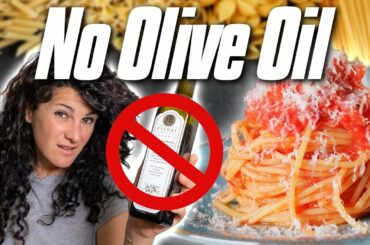 An Italian Tries to Cook Without OLIVE OIL