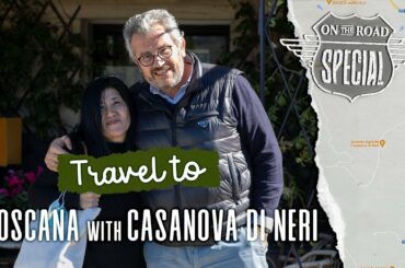 Travel Italy: Secret to creating 100 point wines Pt.2(On the Road w/ Stevie Kim) Casanova di Neri