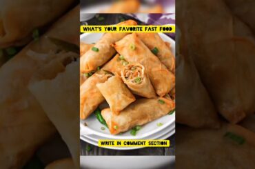 what's your favorite fast food #short #shorts #shortvedio