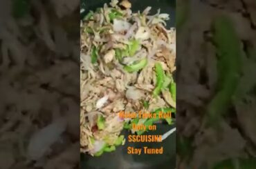 Malai Tikka Roll /Creamy Spring Roll