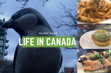 Living in Vancouver: Walk along False Creek | Fridate: Italian Food | ASMR Simple Living |