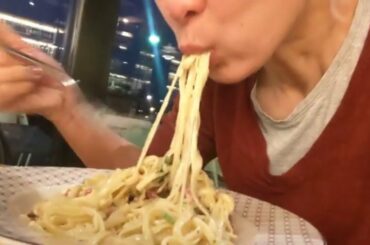 Chinese eating Italian food in AskItalian Restaurant UK