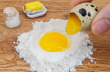 Delicious Miniature Italian Calzone | Mini Italian Folded Pizza | Mini Bakery Miniature Cooking