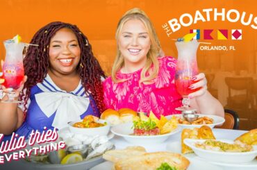 Trying 30 Of The Most Popular Menu Items At The Boathouse In Disney Springs | Delish