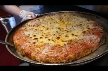 italian double cheese pizza | korean street food