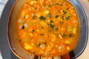 Minestrone soup/Soup recipes/Italian recipes @Yum Tum Here We Come