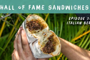 Chef Matt Basile's Pulled Italian Beef Sandwich Recipe | BBQ | Hall of Fame Sandwiches