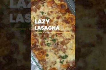 Lazy Lasagna #Shorts