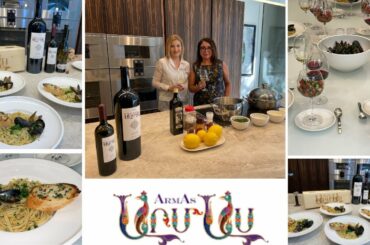 VICTORIA ASLANIAN, CEO  GOLDEN GRAPE ARMAS, LLC.  ESTATE WINERY PRESENTS AND PAIRS FOOD WITH WINES