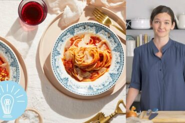 Marcella Hazan's Tomato Sauce with Onion & Butter | Genius Recipes