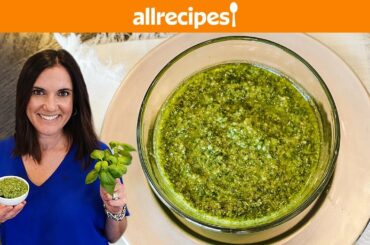 How to Make Homemade Italian Basil Pesto | You Can Cook That | AllRecipes.com