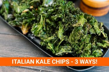 Italian Kale Chips - 3 Ways! | Simple Paleo Recipes