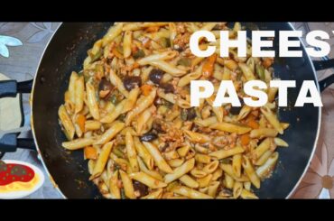 How to Cook Easy Italian(Filipino) Pasta with Vegetables|| My Own Version || Mads Cooking