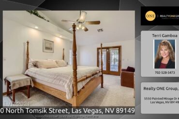 5020 North Tomsik Street, Las Vegas, NV 89149