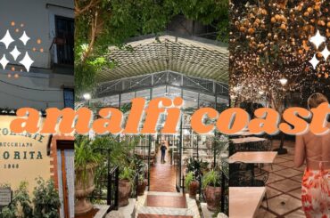 AMALFI ITALY VLOG | BEST RESTAURANT IN AMALFI COAST | THE WALK OF GODS ITALY | ITALY VLOG #italyvlog