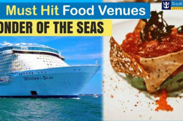 Wonder of the seas (dining and restaurant)