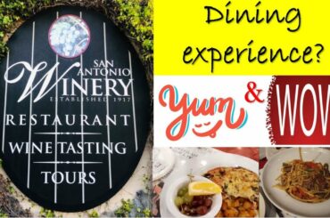 Part 2 - San Antonio Winery Los Angeles I Dining Experience & Wine Shop