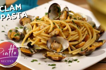 Italian Clam Spaghetti Recipe with White Sauce