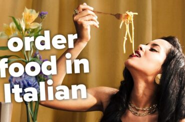 How to Order Food in Italian