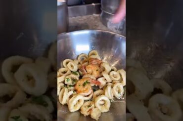 Calamari Cone from Brooklyn #brooklyn #fish #italianfood #food #italian #italy