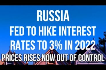 RUSSIA - US FED to Hike Interest Rates to 3%, $300 BILLION Trapped in Russia, ITALY LNG & Oil Prices