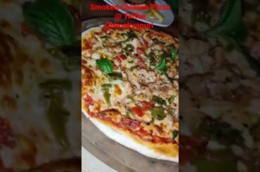 Smoked Chicken Pizza #pizza #chickenpizza #pizzalover #shorts #youtubeshorts #algorithm #italianfood