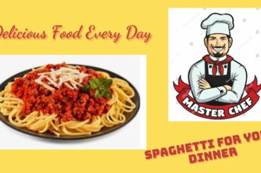 How To Make Spaghetti/Cooking Recipes/Italian Food/FOOD PASSION #9 - Delicious Food Every Day