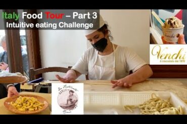Italy Food Tour Part 3 (Carbonara KING) - Intuitive Eating Challenge