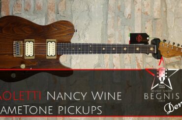 PAOLETTI Nancy HH Wine FlameTone PAF + Suhr Hombre Head & MezzaBarba Cruiser Cab + J Rockett Dude V2