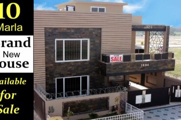 10 marla house for sale in bahria town | Beautiful Elevation of House | Modern house design