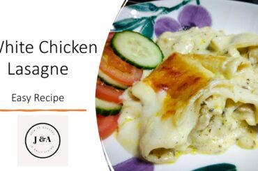 White Chicken Lasagne, White Lasagne, #lasagne, #italianfood, #pastarecipes #italianrecipes