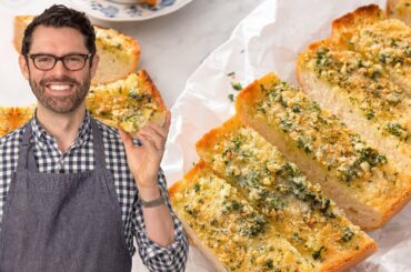 The Easiest Garlic Bread Recipe!