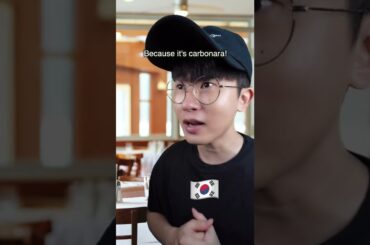 When an Italian visits Korean restaurants