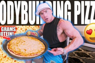 BODYBUILDING DOUBLE CHEESE PIZZA | The ONLY PIZZA You Should Be Eating While Dieting!