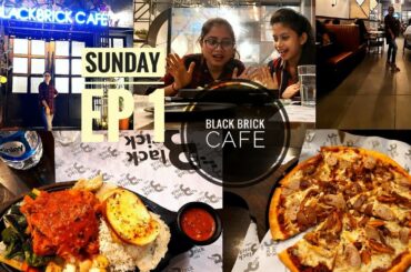 Sunday vlog||Black brick Cafe ||kolkata best Italian Restaurant ||Lipika pradhan