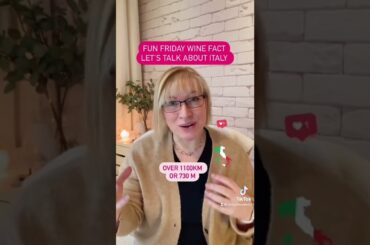 Fun Friday Wine Fact | Let's Talk About Italy