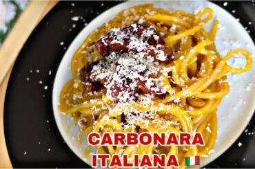 CARBONARA RECIPE NI ME-AN(in Italian way)