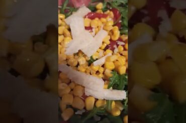 #italianfood Bresaola Rucola Mais Pomodorini Parmigiano #super #food