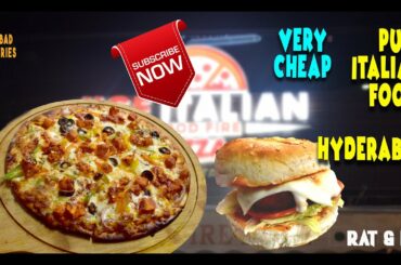 Pure Italian foods in Hyderabad || Hyderabad food tour || Episode 2 || Rat & Rik