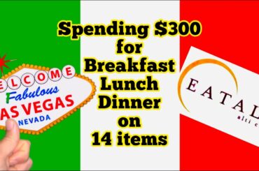 Complete Eataly Las Vegas @ Park MGM Italian Food Court Tour | La Macelleria Restaurant Vlog