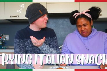 Americans Try Italian Snacks | Italian Snacks Taste Test