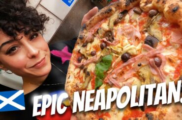 EPIC Pizza Napoletana in Edinburgh, UK + Homemade arancini, antipasto ricotta | Italian Food Guide