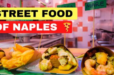 Street food in Naples - pizza and much more!